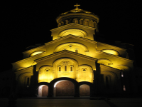 Another image of The Sameba (Holy Trinity) Cathedral in Tbilisi